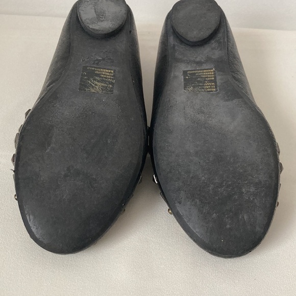 Bakers Black Studded Flats - Picture 7 of 10